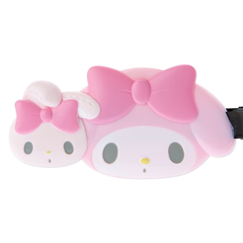 SANRIO My Melody long bangs clip while working at desk