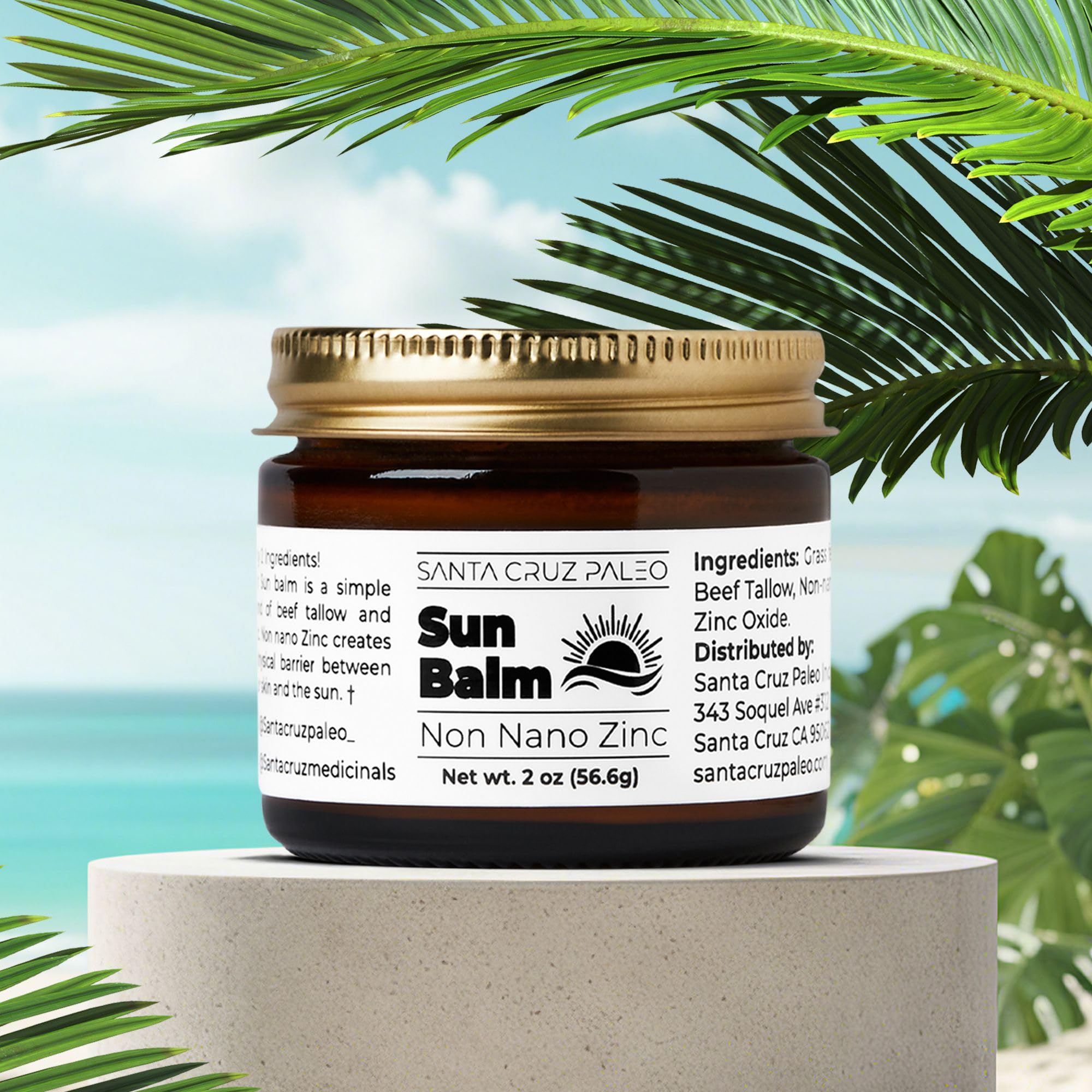 Santa Cruz Paleo fragrance-free formula with no coconut oil