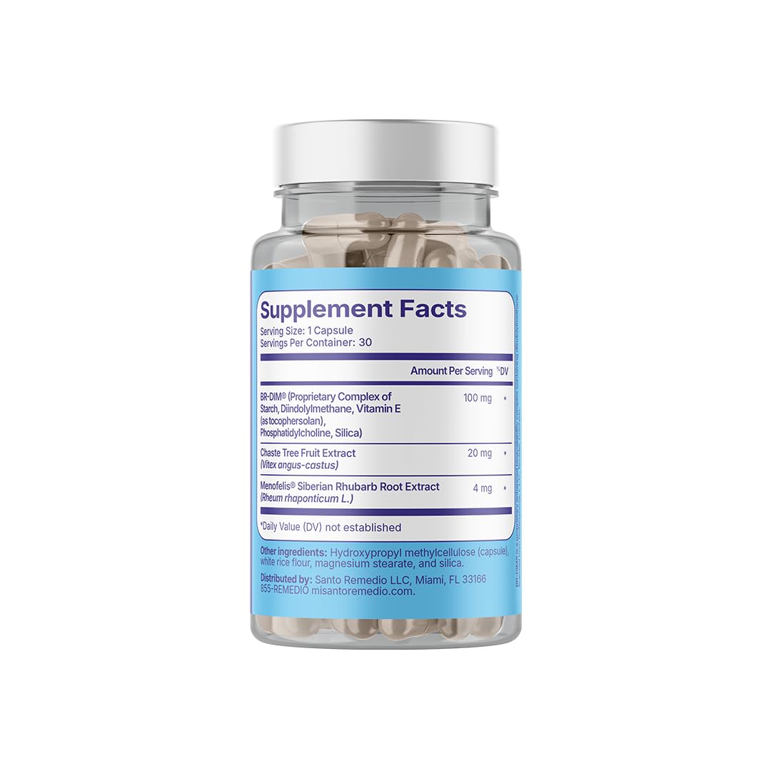 Santo Remedio Hormonal Balance shelf-display showing product availability.