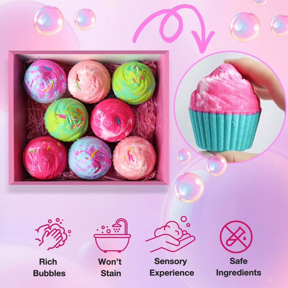 Santrela bath bombs green apple scent — mood-boosting fragrance for a happy bath.