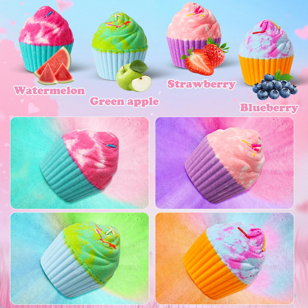 Santrela bath bombs strawberry scent — sweet dream aroma helps kids unwind.