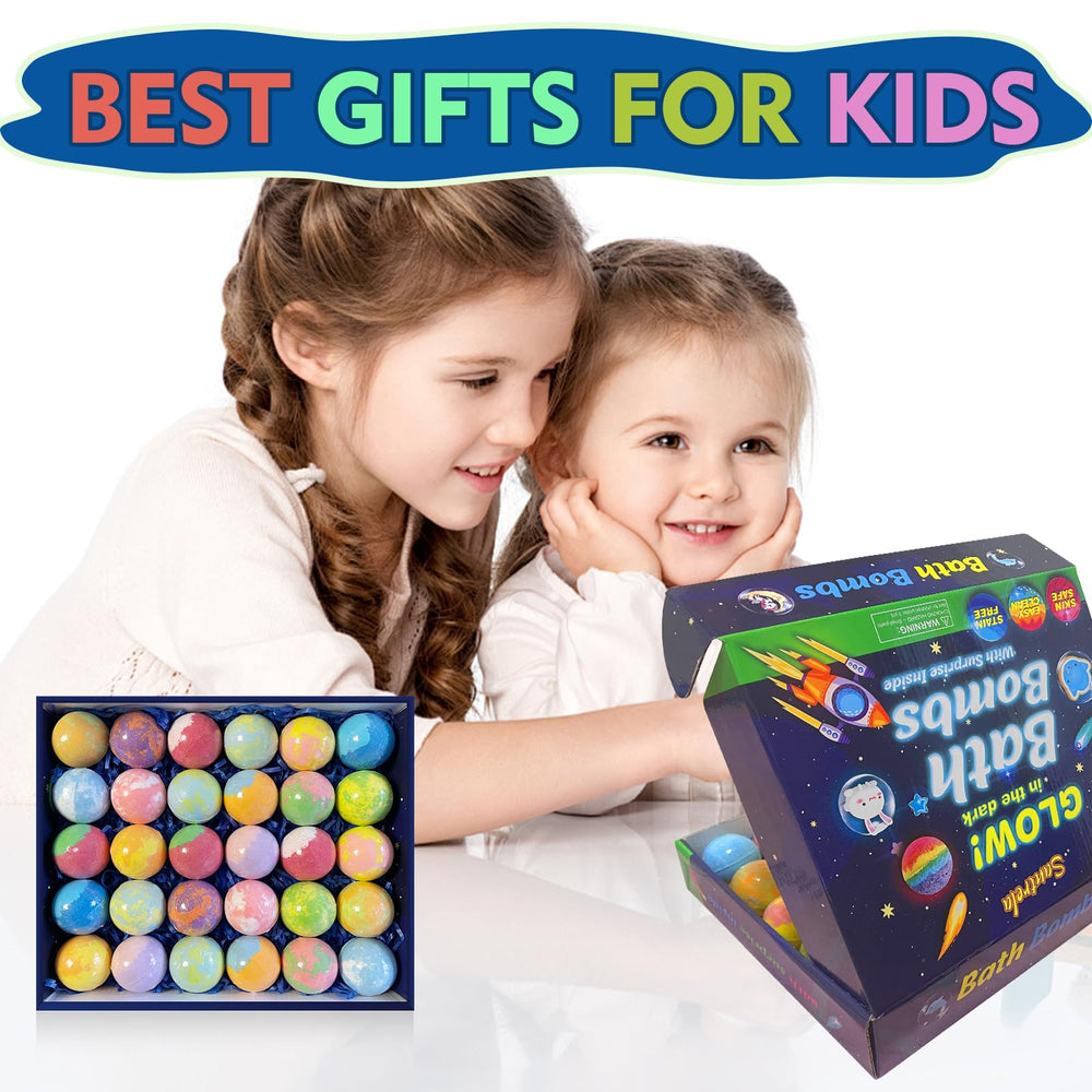 Santrela glow-in-dark feature brightens nighttime baths with kid-friendly wonder.