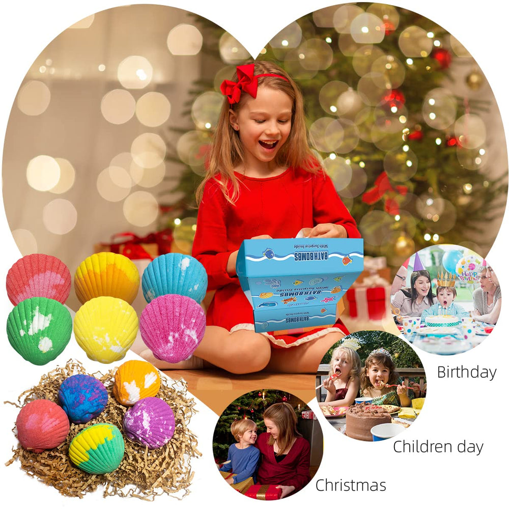 Santrela gift box packaging for the 12-pack bath bombs