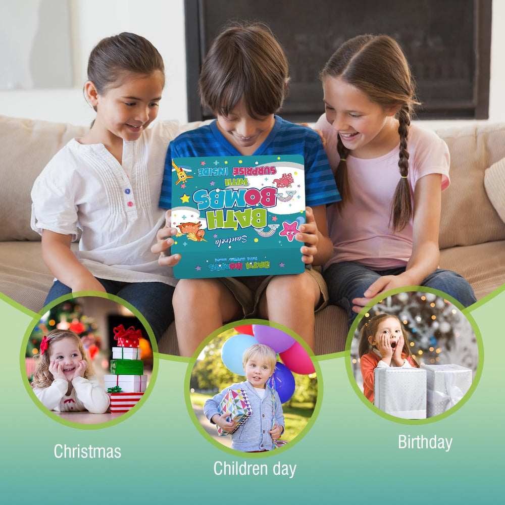 Santrela gift set perfect for birthdays, holidays, or everyday bath time surprises.