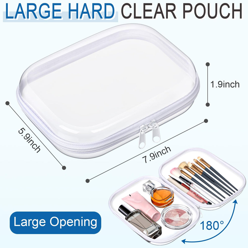 Sanwuta clear case interior view with items neatly arranged for easy access.