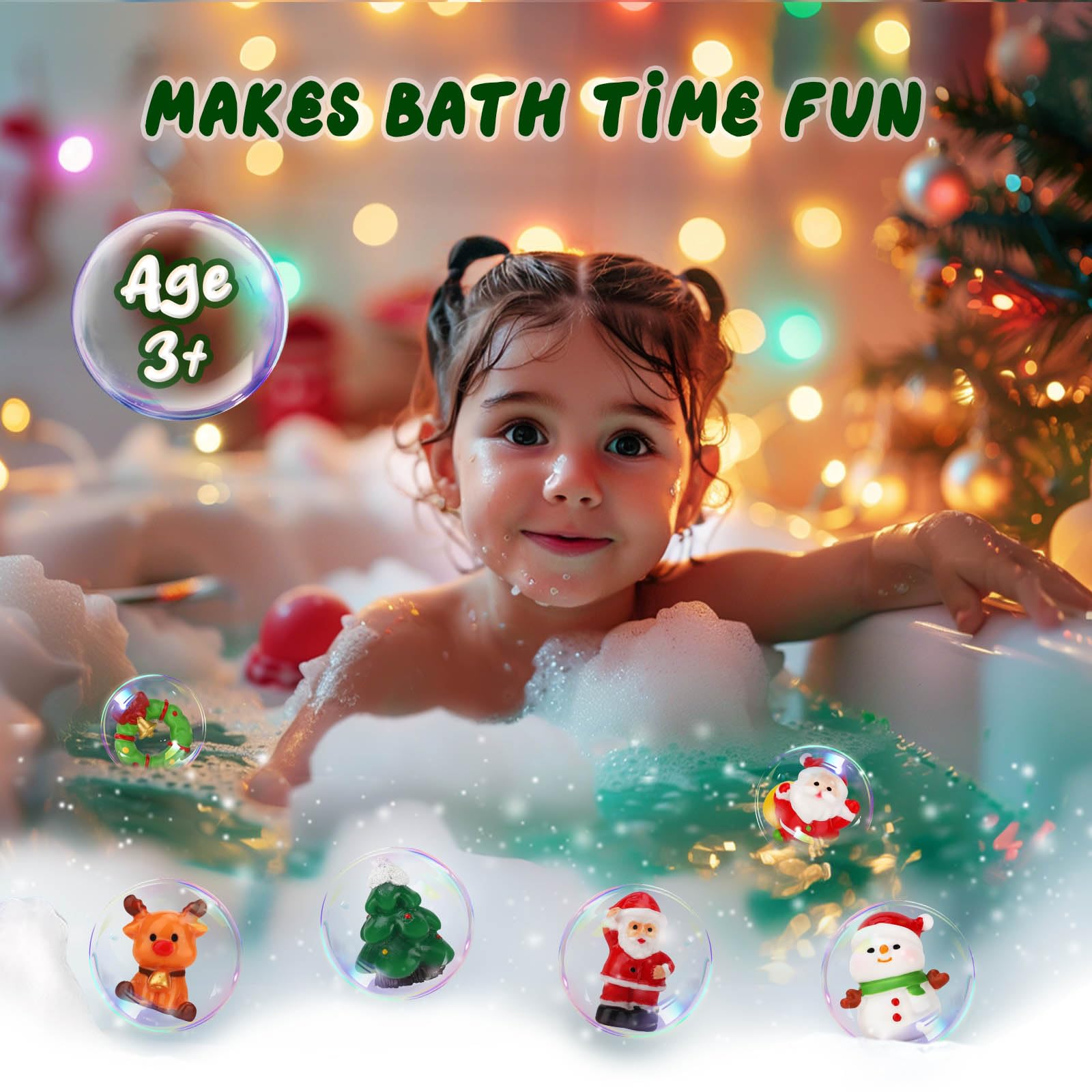 Sanyi kids bath time features bright fizz and scents.