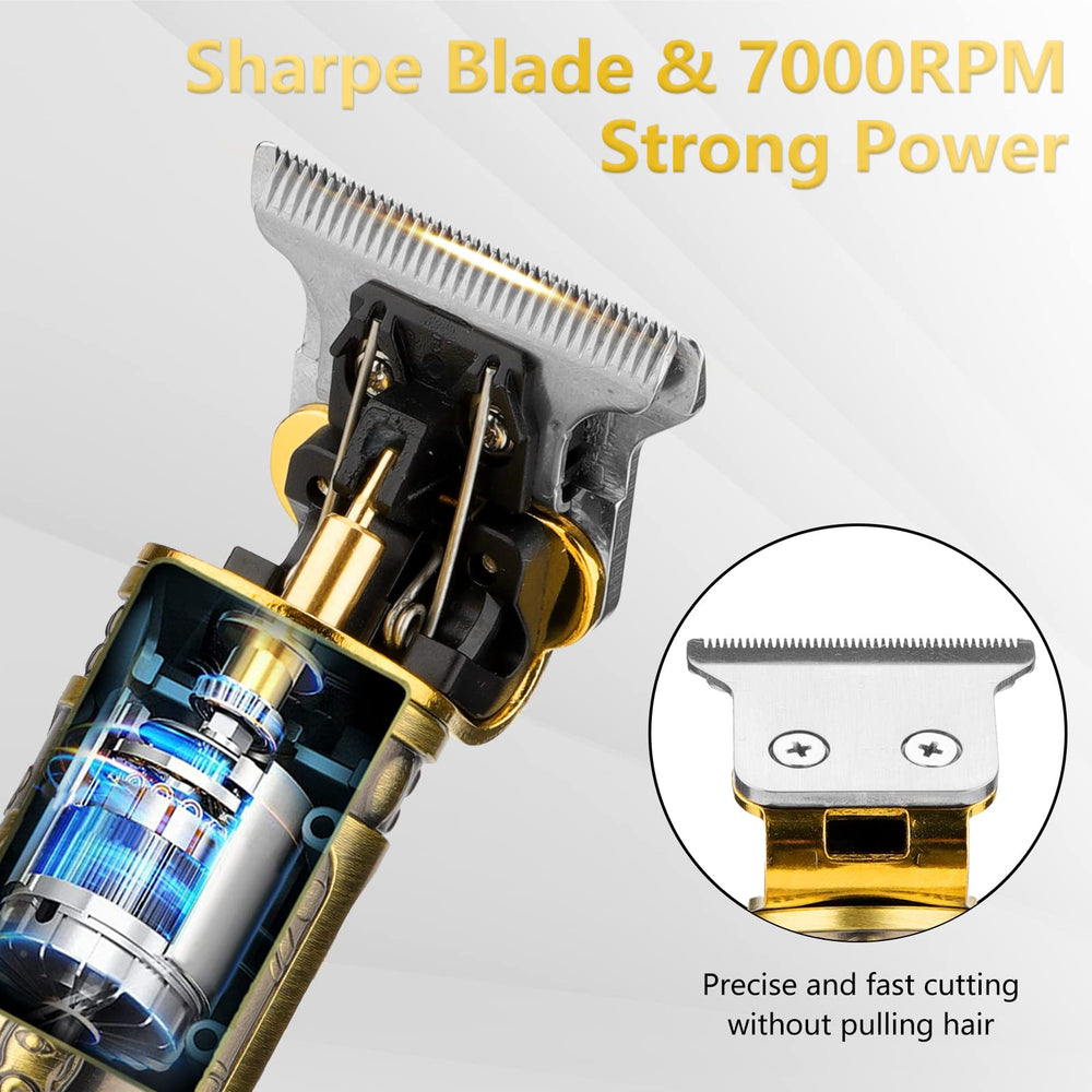 Saoilli foil head shaver delivers clean, close bald fades