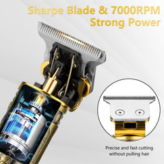 Saoilli foil head shaver delivers clean, close bald fades