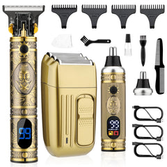 Saoilli professional hair trimmer cordless clipper for precise at-home styling