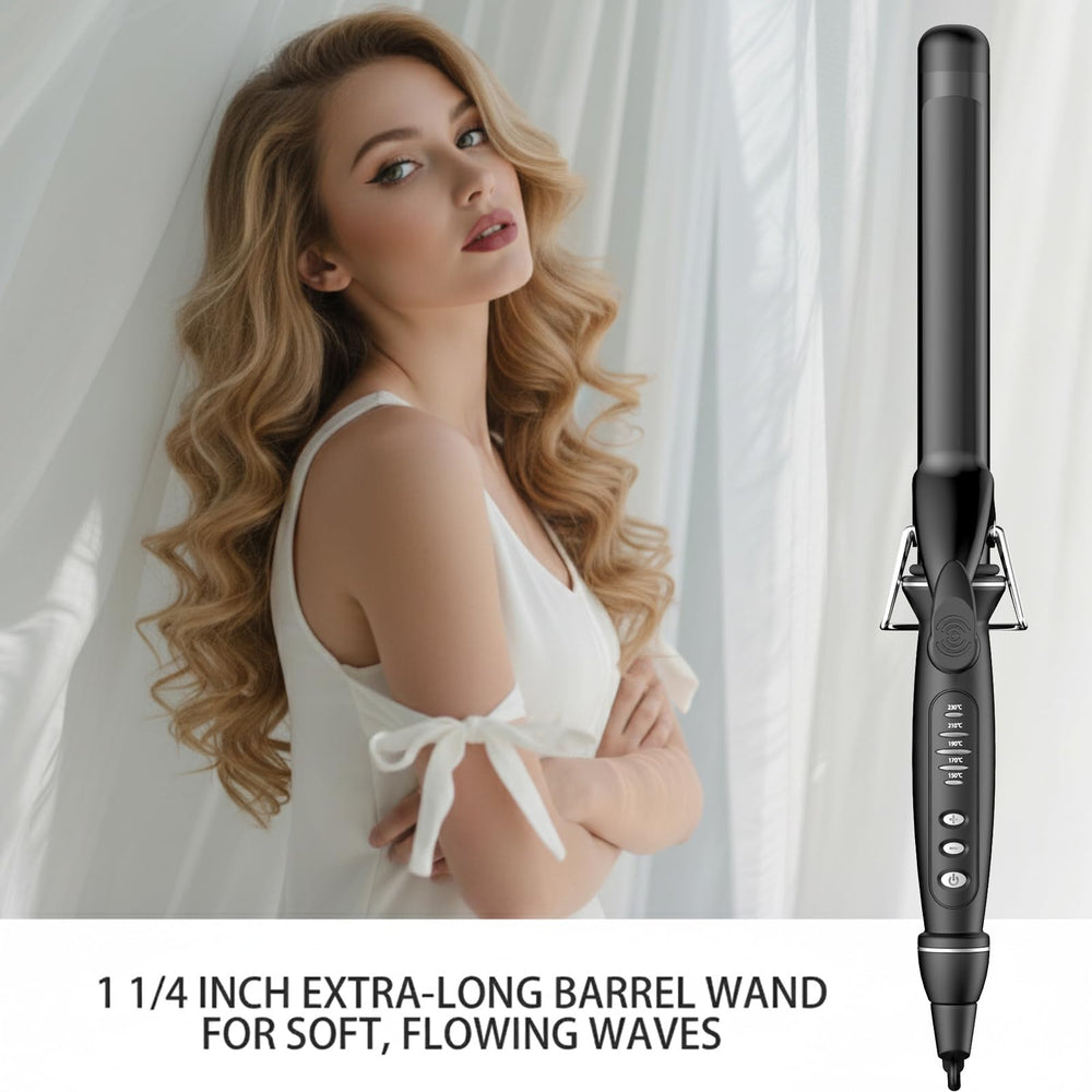 SAOSA curling iron reaches 230°C quickly for fast styling.