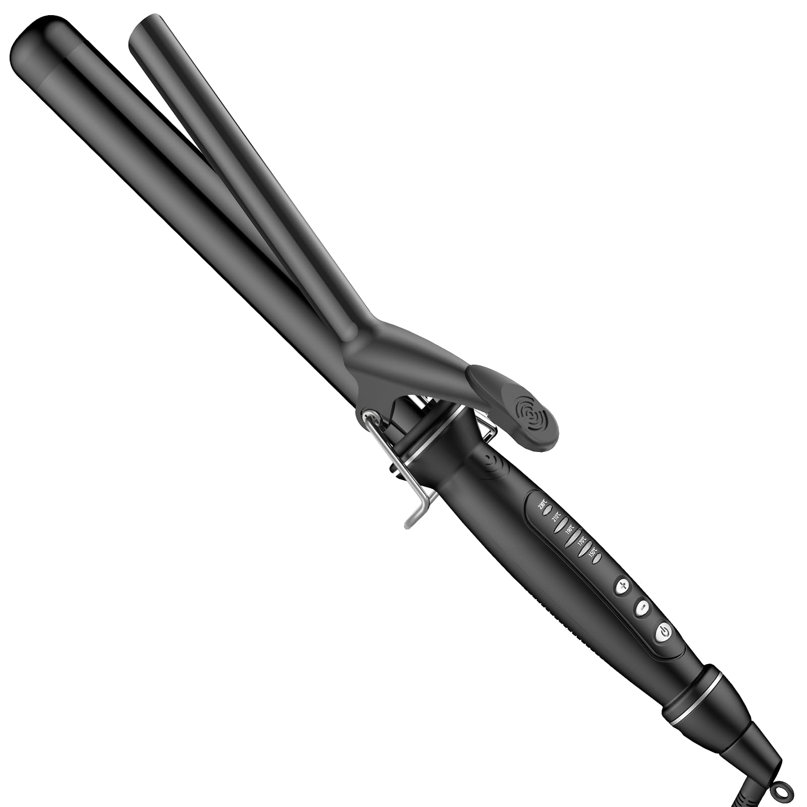 SAOSA curling iron with tourmaline coating for smoother, frizz-free curls.