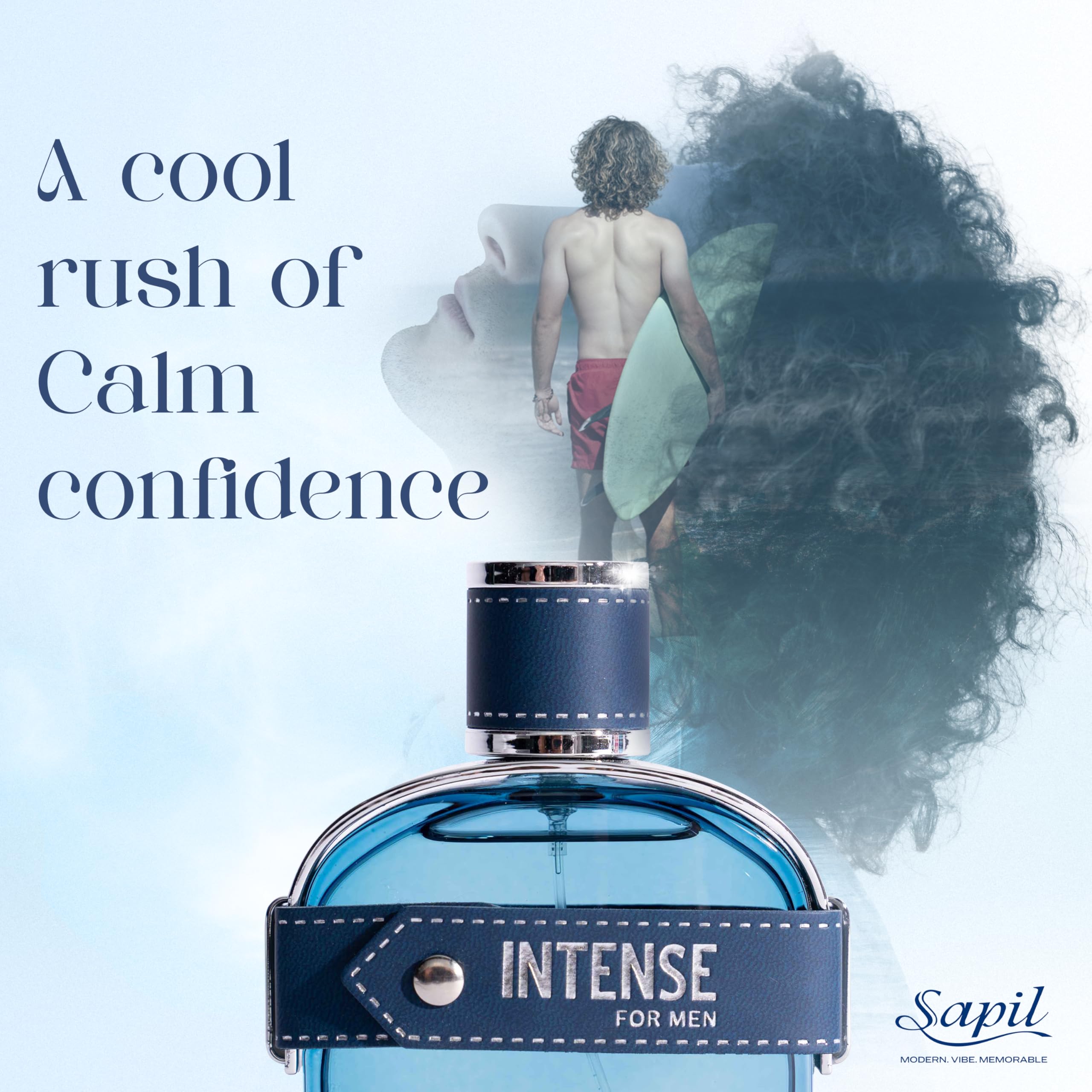 Sapil Intense ingredients close-up emphasizes lemon and vetiver notes