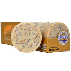 Sappo Hill oatmeal glycerine soap bars in case of 12 offer gentle cleansing for sensitive skin