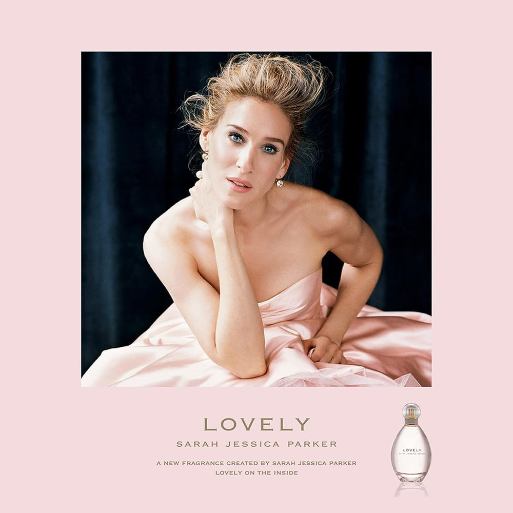 Sarah Jessica Parker body mist packaging shown for gifting and premium display