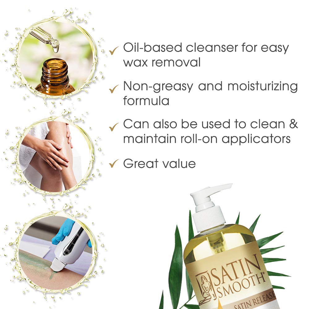 SATIN SMOOTH multipurpose cleaner for wax remnants on rollers and warmers.