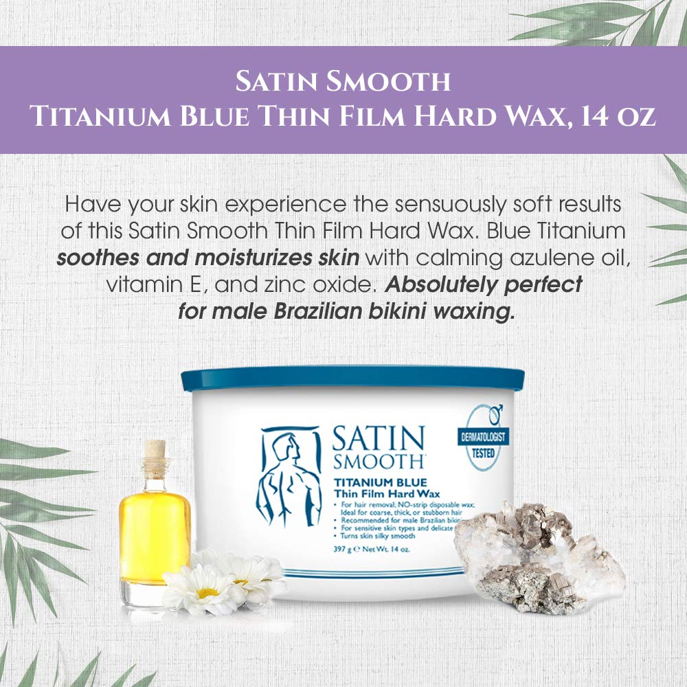Close-up of pliable Satin Smooth Titanium Blue film spreading smoothly.