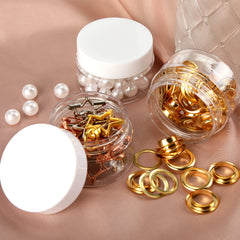 SATINIOR 2 oz jar shows compact dimensions for travel-friendly storage.