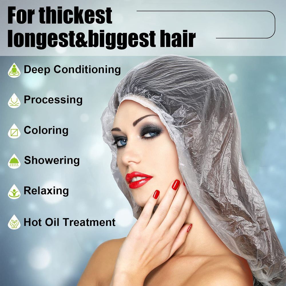 SATINIOR oversized cap suitable for long hair, braids, and curls