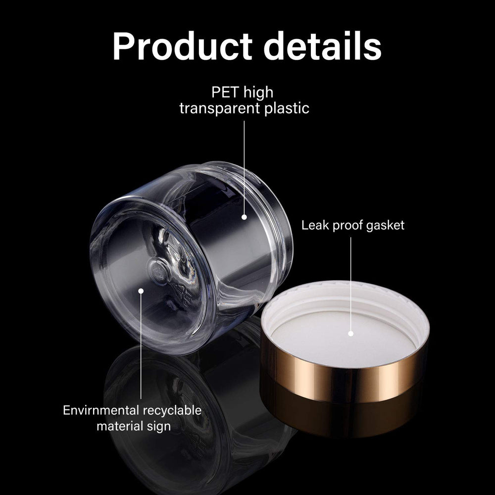 SATINIOR foam liner airtight-cap keeps items secure during travel.