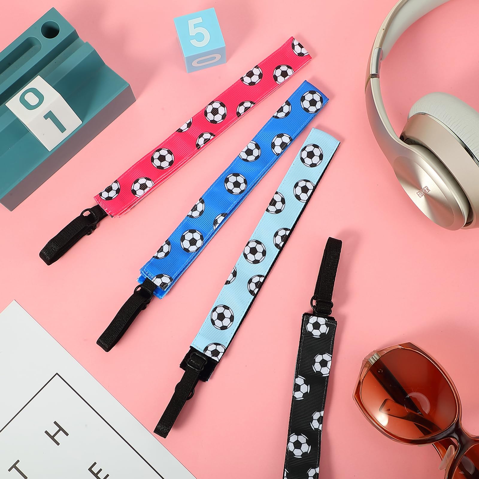 SATINIOR soft polyester headbands promote comfortable wear and easy care.