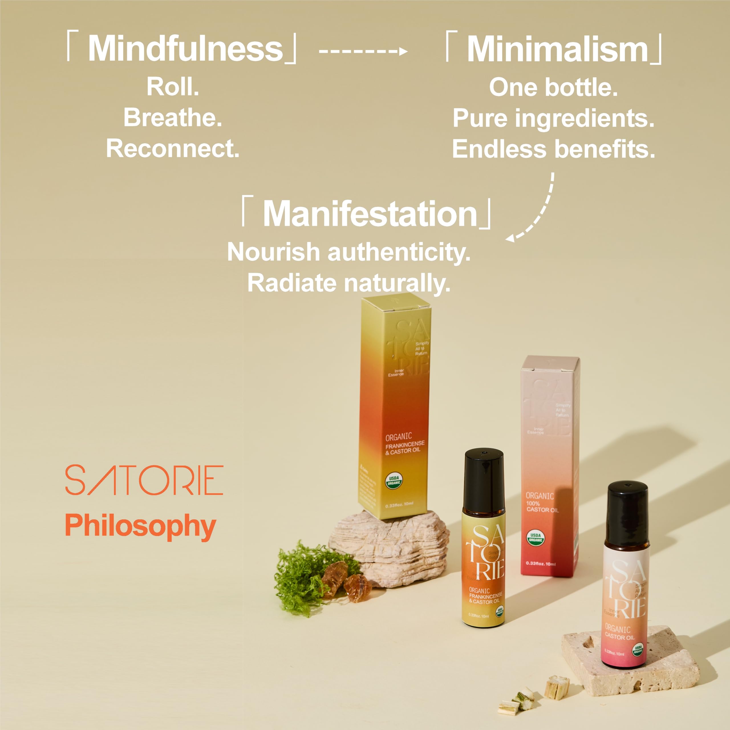 Satorie Anti-aging botanicals glow with daily moisturization.