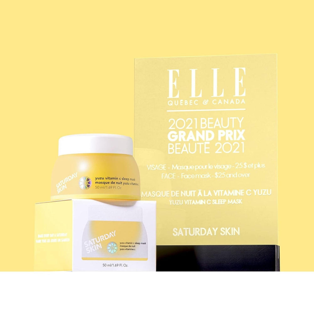 Saturday Skin Award-winning brightening mask highlighted for smoother skin