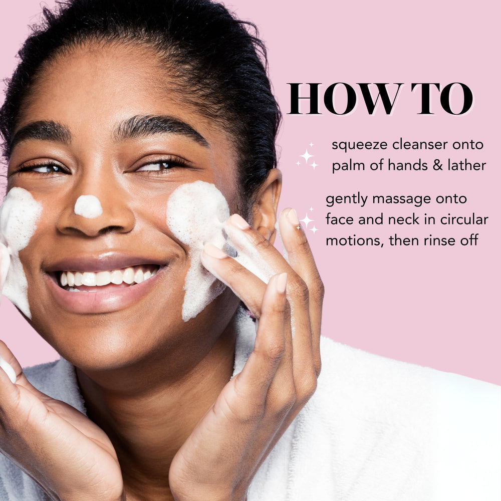 Saturday Skin Face Cleanser vegan-cruelty-free-label signals ethical skincare choice