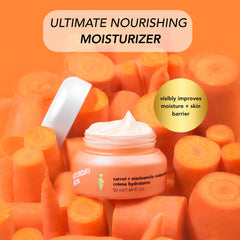 Saturday Skin cream with ceramides and centella supports a resilient skin barrier.