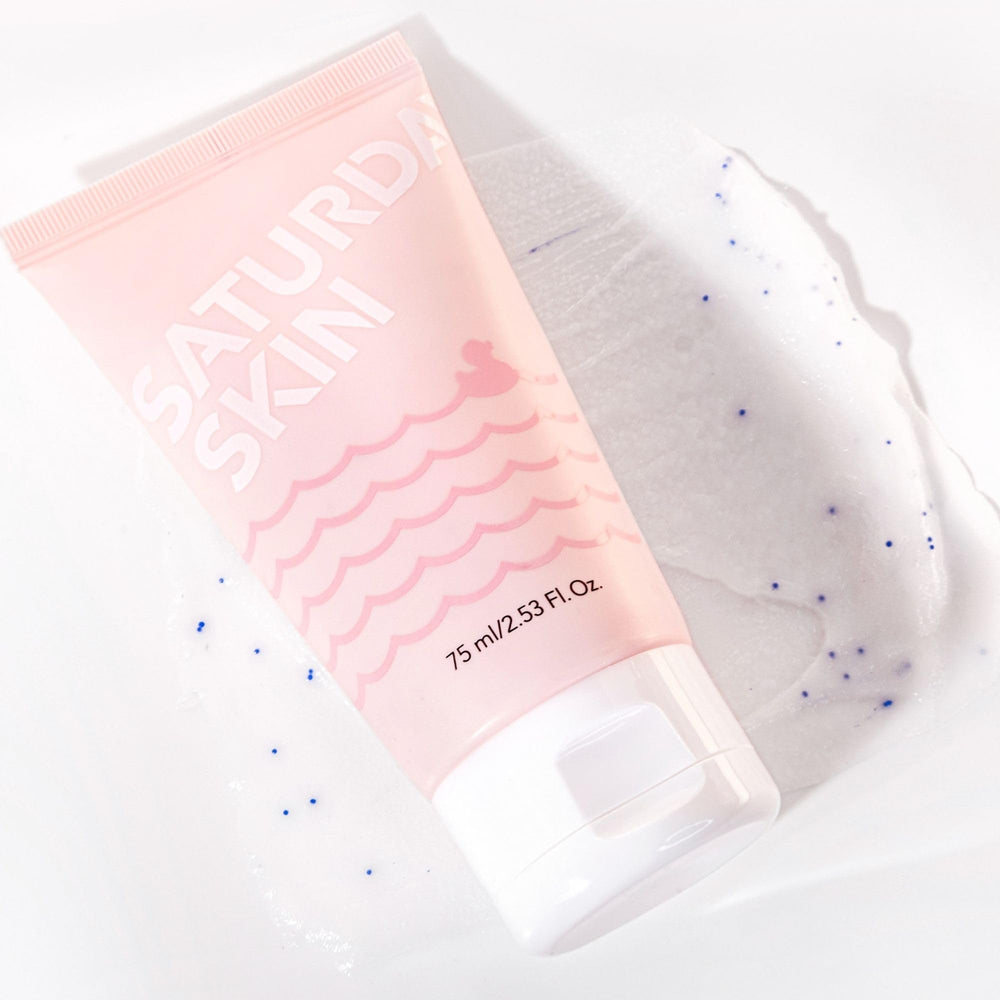 Saturday Skin Rub-A-Dub uses papaya-bromelain ingredients for smoother complexion