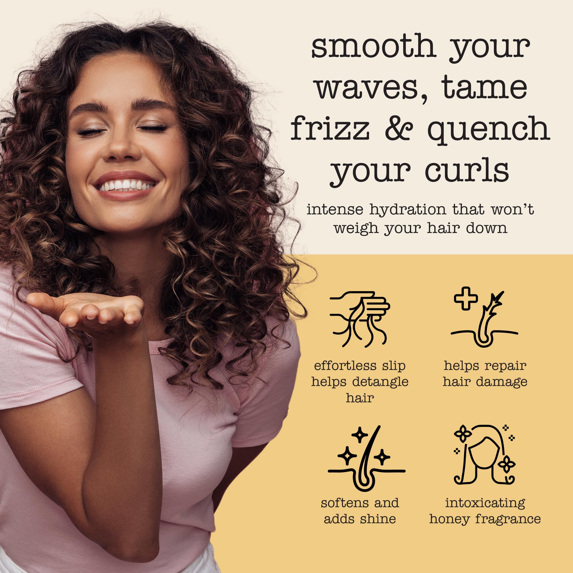 SAUCE BEAUTY Hair Mask applied on damp hair for 3-5 minute routine