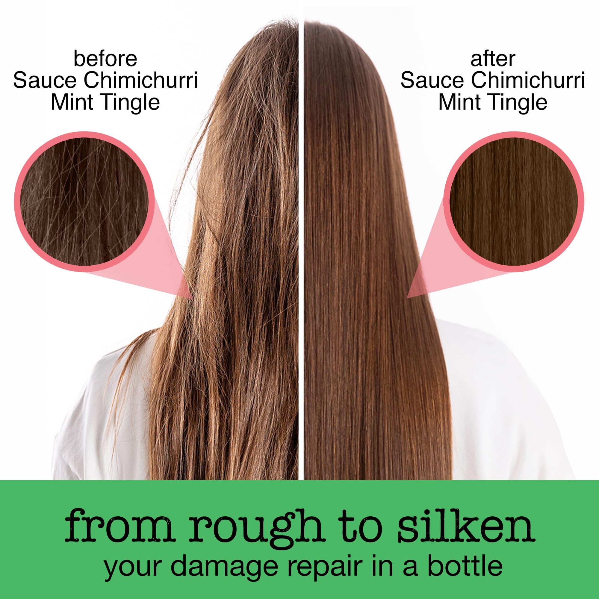 Sauce Beauty Intense Repair Shampoo ingredients argan and mint for nourished strands