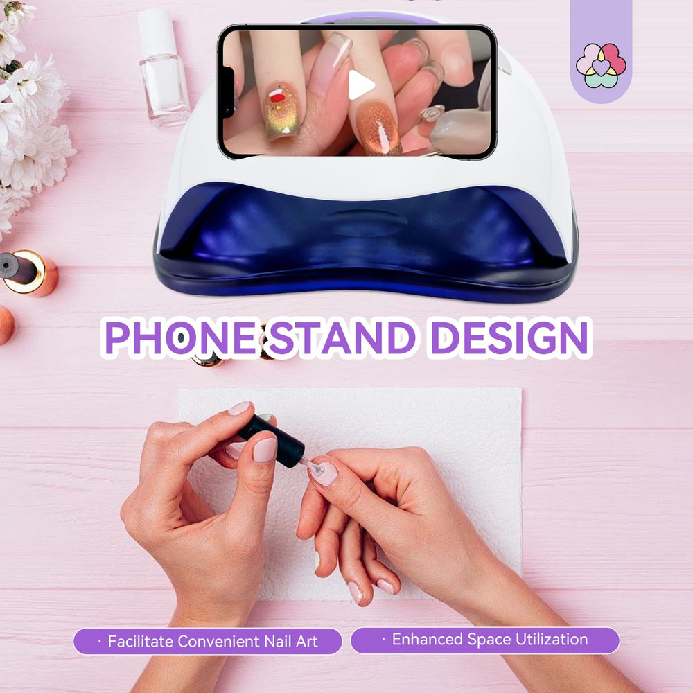 SAVILAND motion sensor activated for hands-free, efficient gel nail curing.