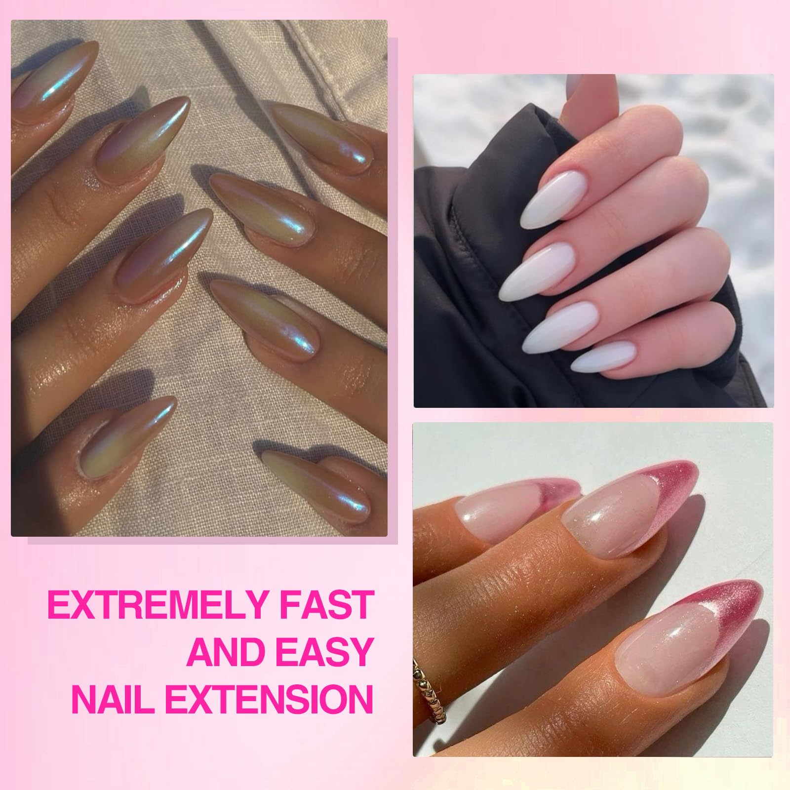 SAVILAND 4-in-1 nail glue gel for quick adhesion and versatile nail art