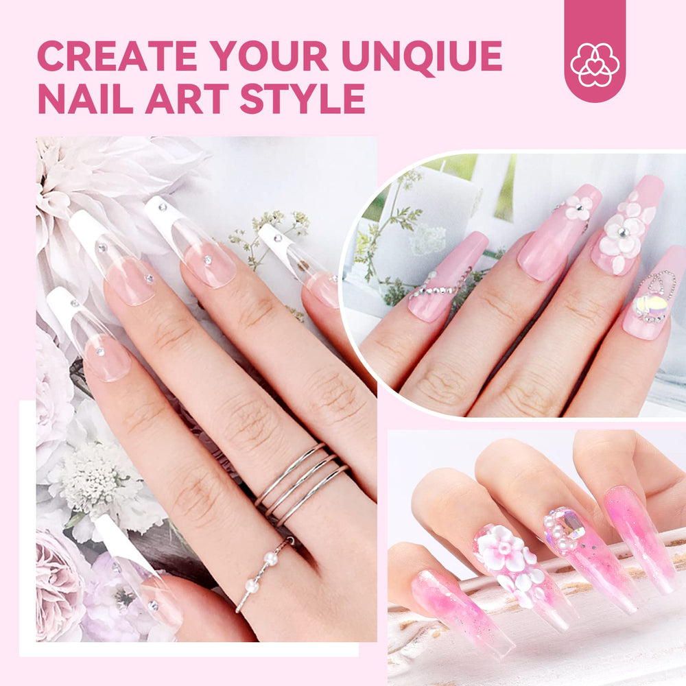 SAVILAND acrylic nail brushes (6,10,12) for precise sculpting and smooth gel application.