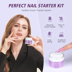 SAVILAND brush lets you sculpt precise extensions for a smooth, durable finish.