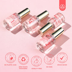 SAVILAND base coat bottle provides durable nail foundation