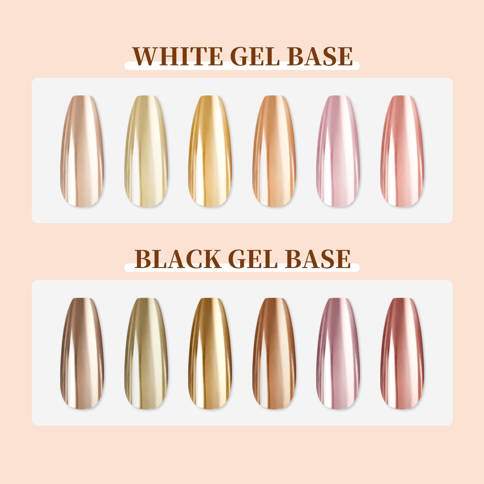 SAVILAND bubble and water ripple chrome powder for stylish patterns