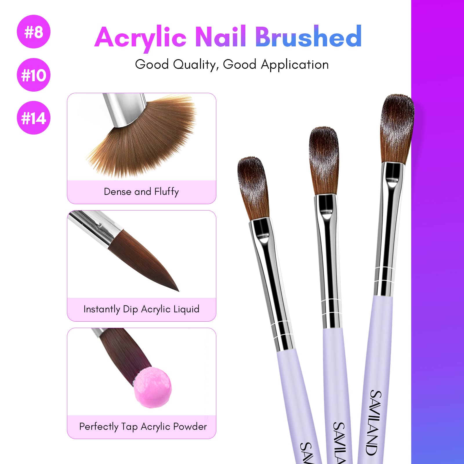 SAVILAND DIY nail salon setup showing low-odor formula in action