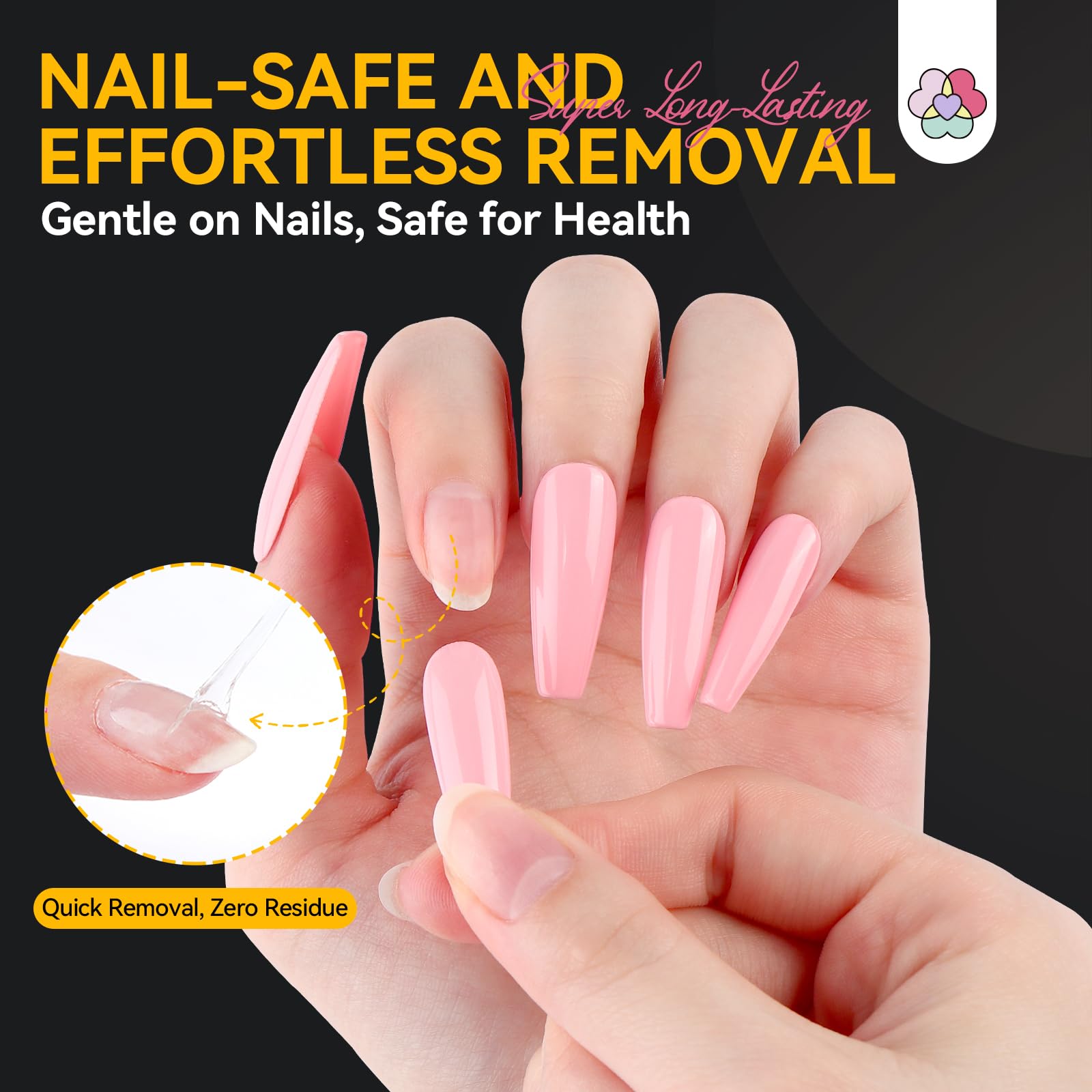 SAVILAND easy-apply and residue-free removal for quick sets