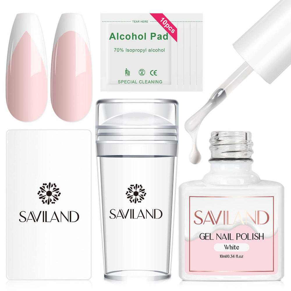Saviland French nail stamper for precise tips at home.