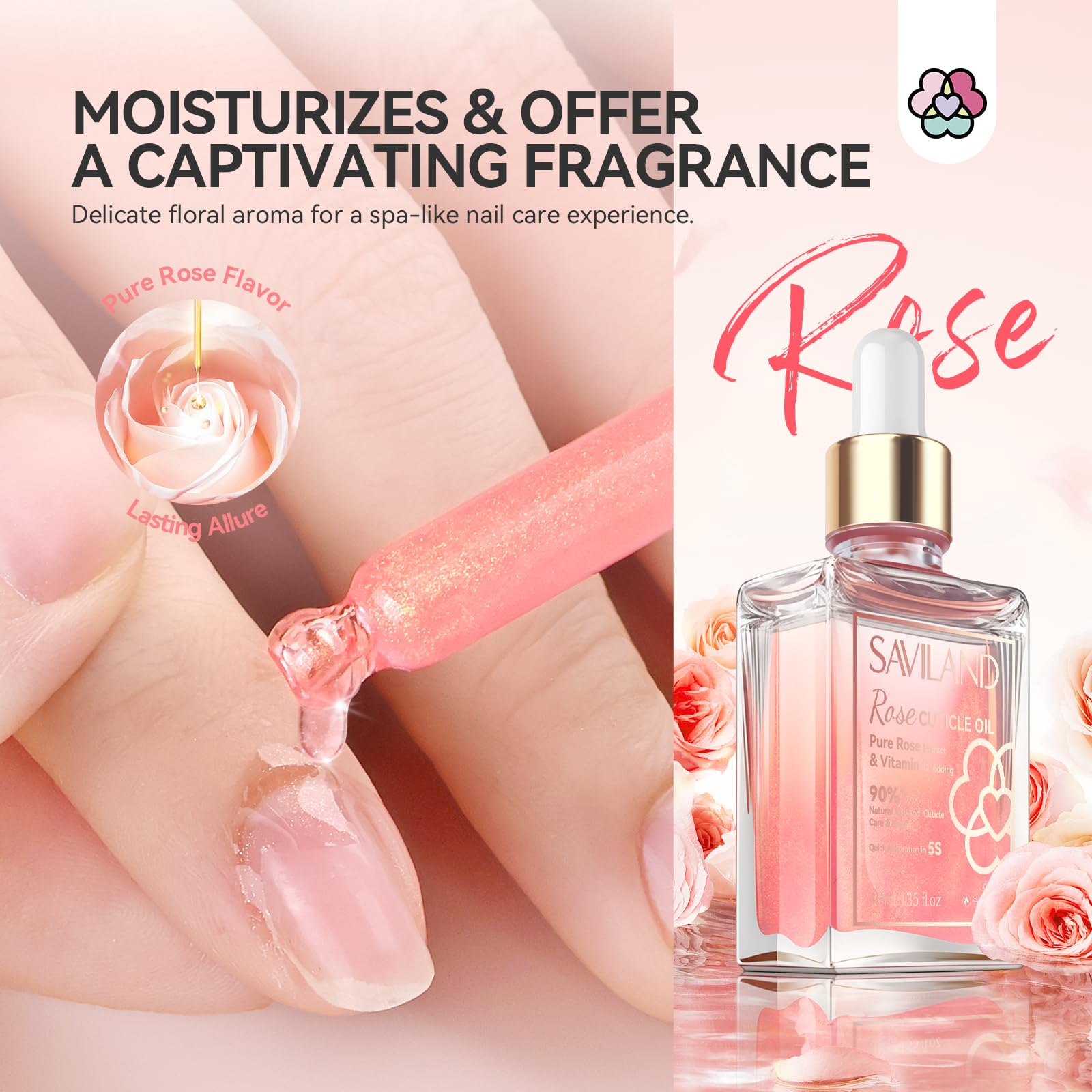 SAVILAND gift-ready nail care packaging signals a thoughtful nail care gift.
