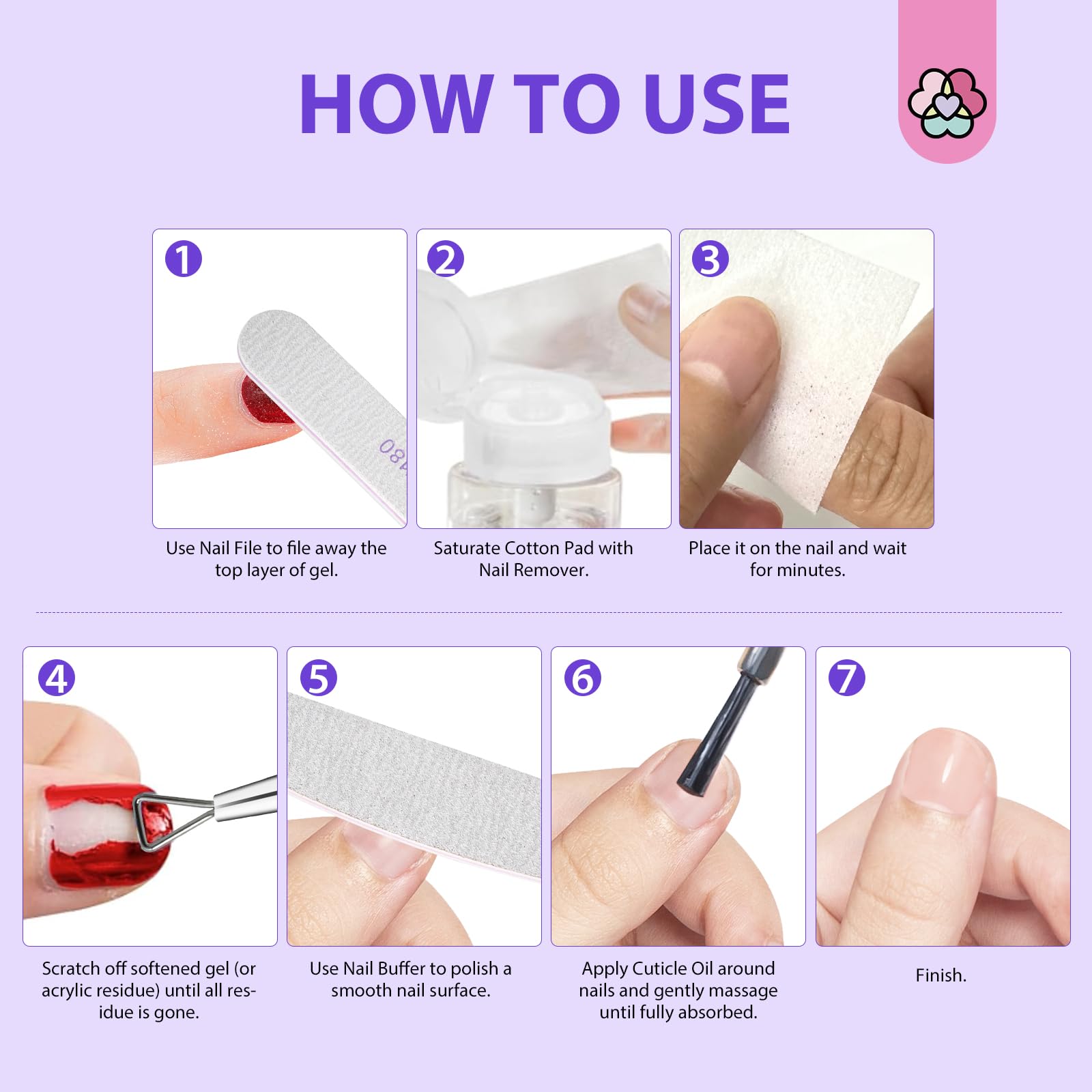 SAVILAND Handle Grip Nail Brush highlights ergonomic control for smooth prep