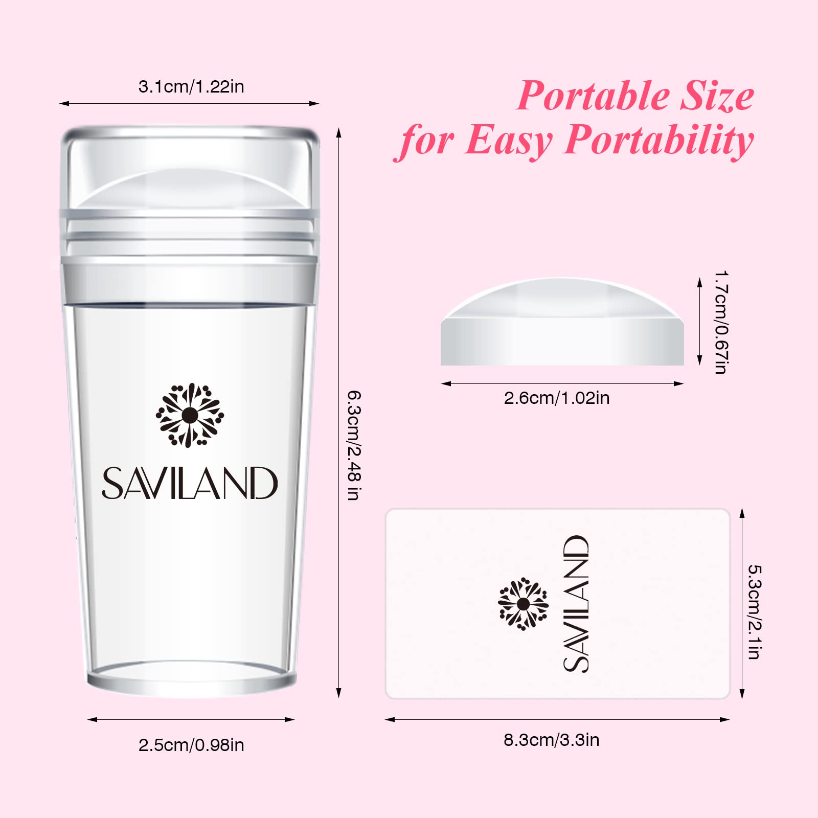 Saviland home nail salon kit for DIY French manicure.