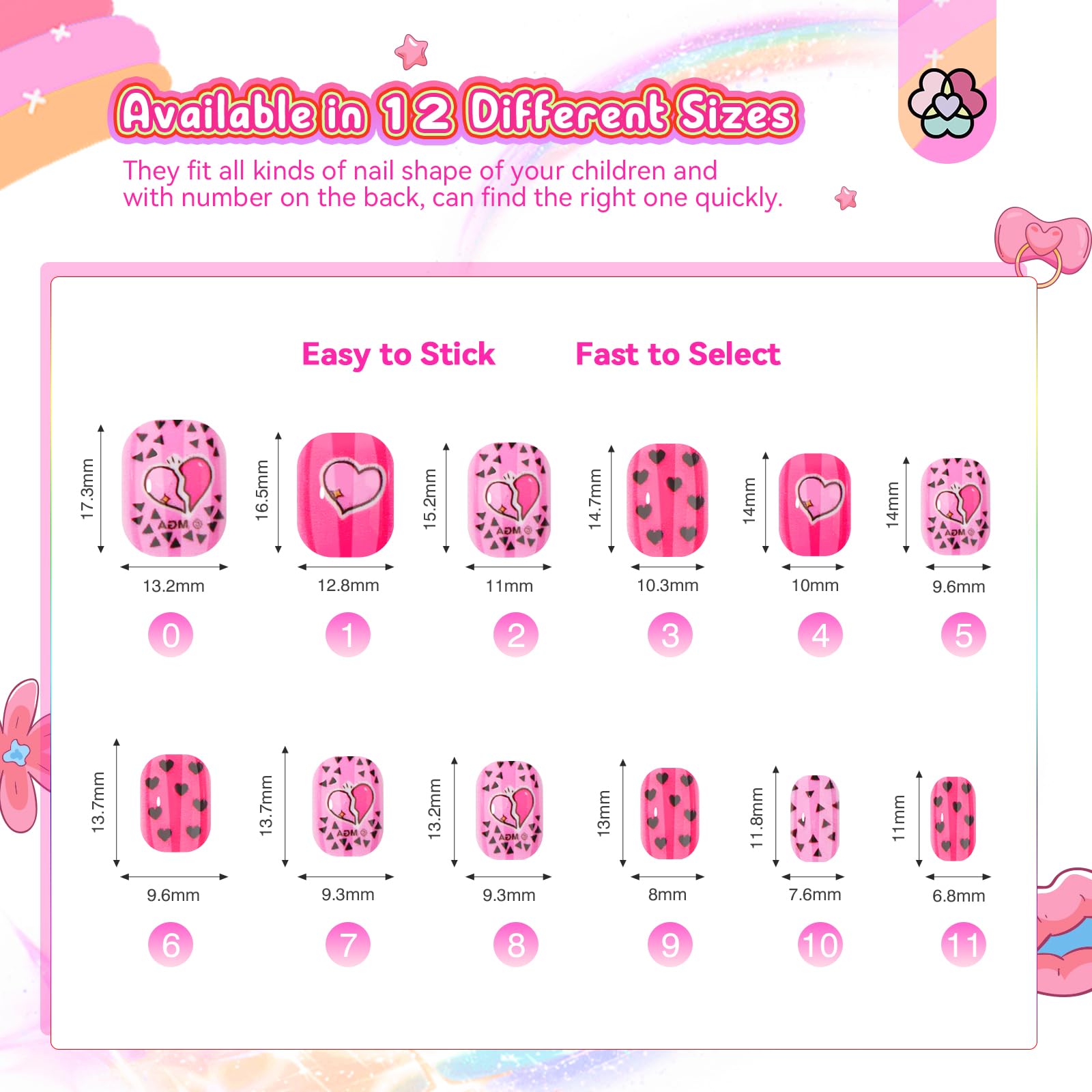 SAVILAND nails feature a UV-treated glossy finish for durable color.