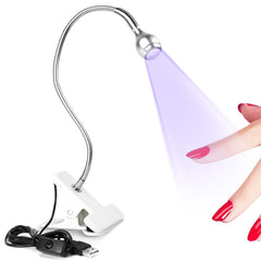 SAVILAND mini nail LED lamp UV light: precise gel curing at home.