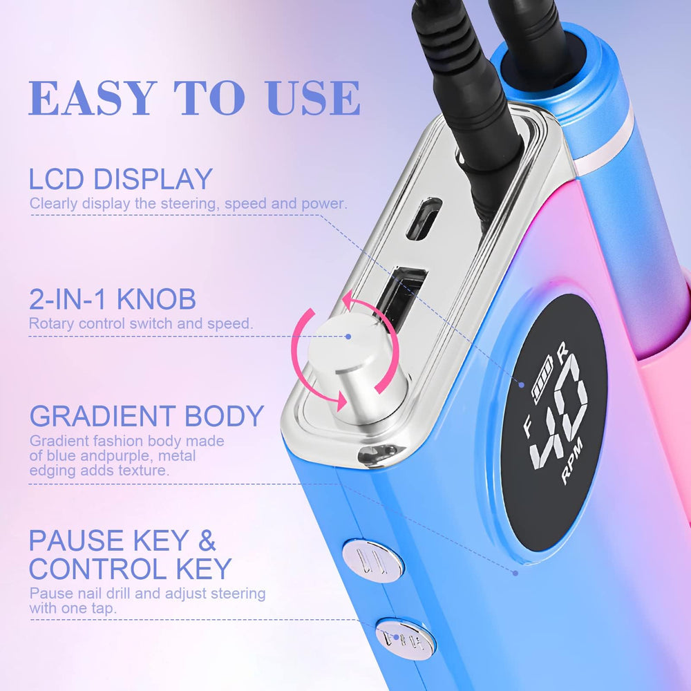 SAVILAND gradient pink blue design highlights aesthetics and comfortable handling.