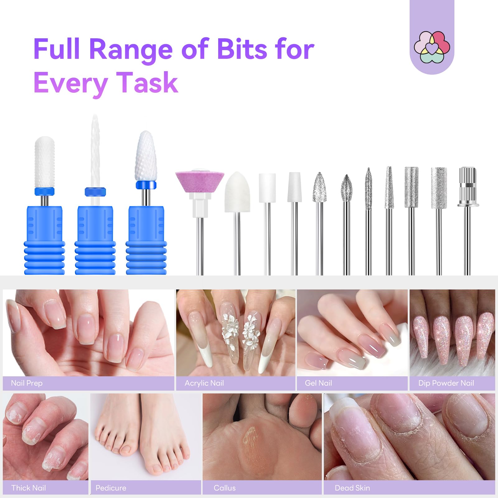 SAVILAND nail drill removal in action illustrating rapid gel nail removal