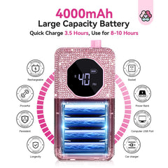 SAVILAND nail drill Type-C charging for quick power top-up