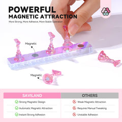 SAVILAND nail stand strong magnets ensure stable nail tips during use