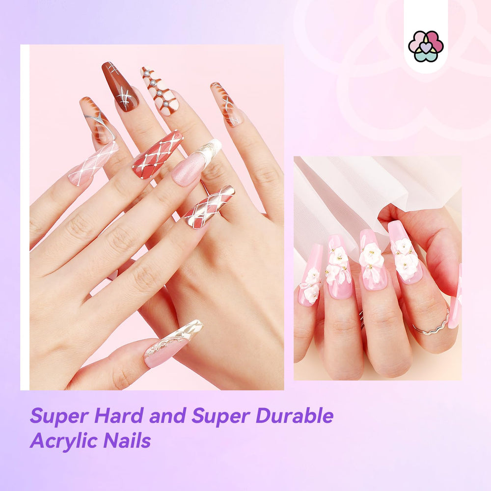 SAVILAND nail-table-mats protect surfaces during acrylic sessions.